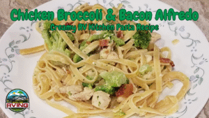 Chicken Broccoli & Bacon Alfredo