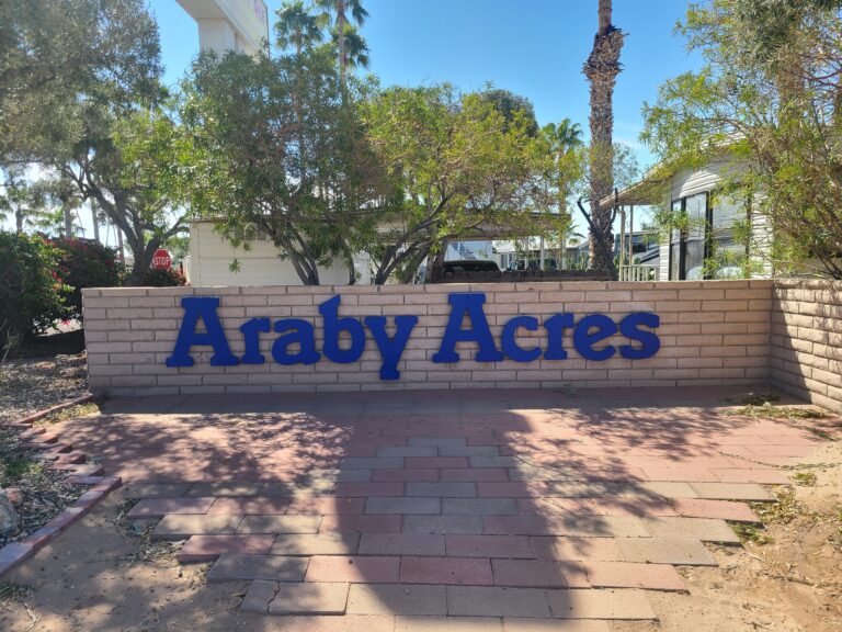 Araby Acres Review (Trails Collection) Yuma Arizona