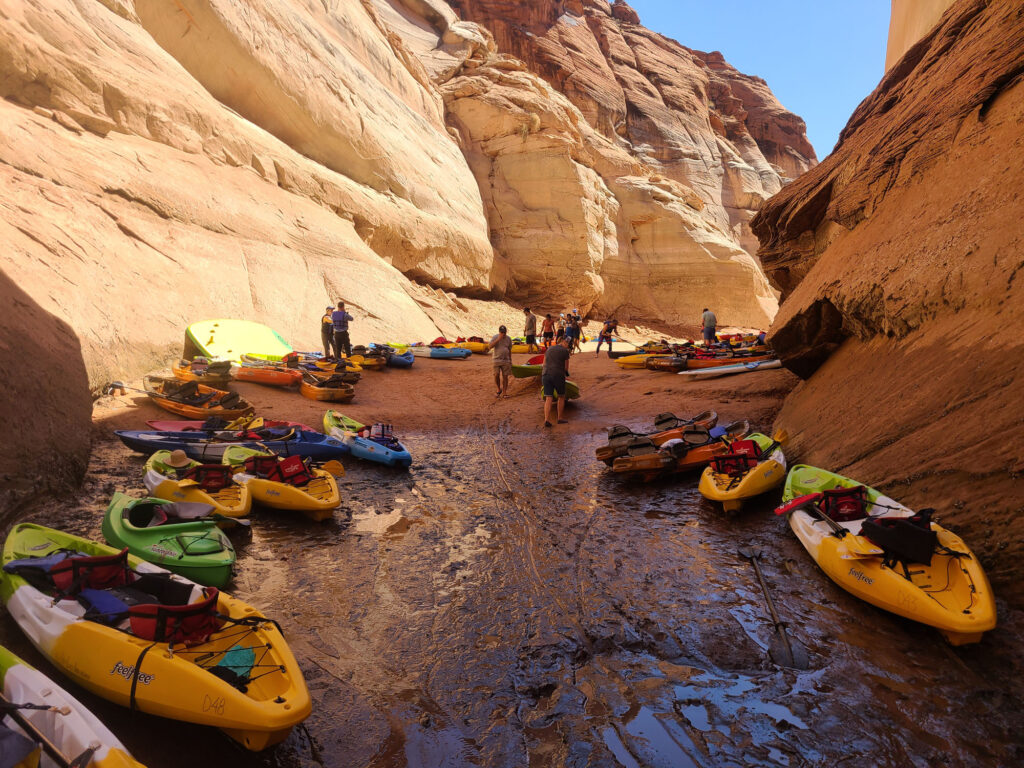 Kayaking and Hiking Antelope Canyon