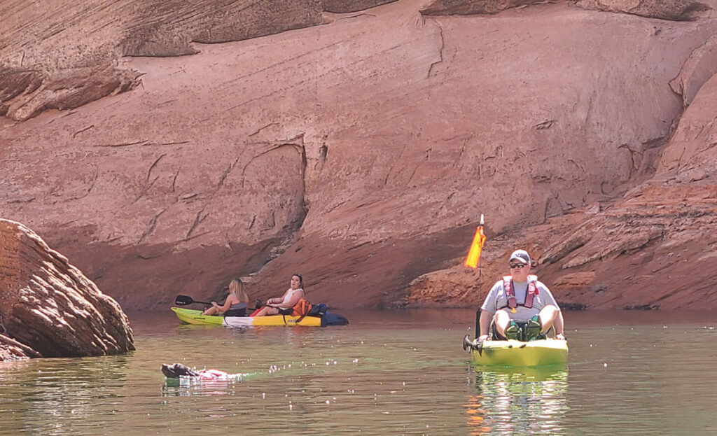 Kayaking and Hiking Antelope Canyon