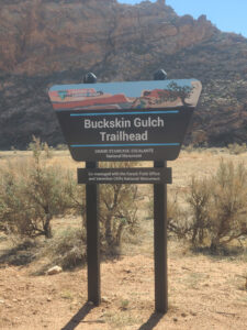 Hiking Buckskin Gulch