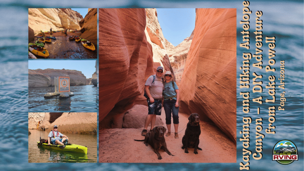 Kayaking and Hiking Antelope Canyon