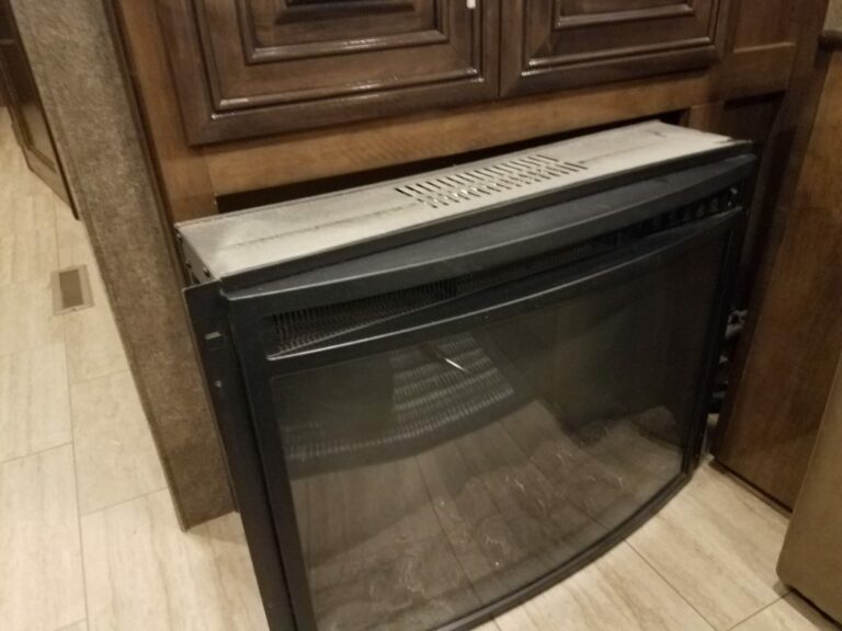 Electric Fireplace SqueakHow to get rid of it Go FullTime RVing