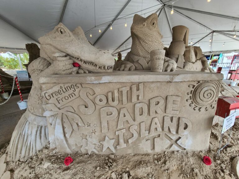 Visiting South Padre Island Sand Castle Trail