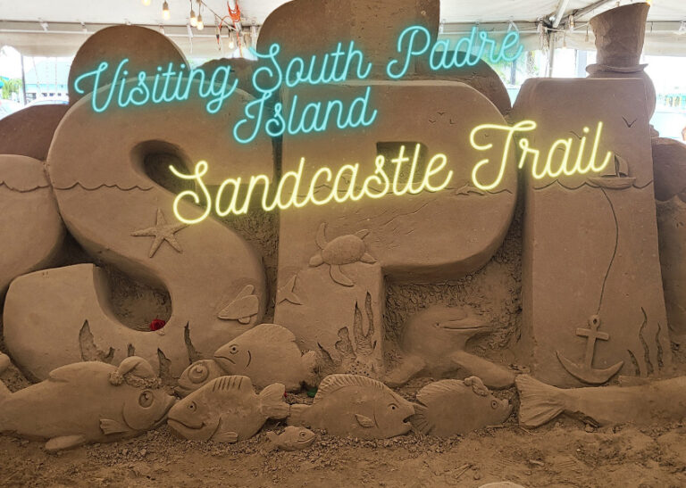 Visiting South Padre Island Sand Castle Trail