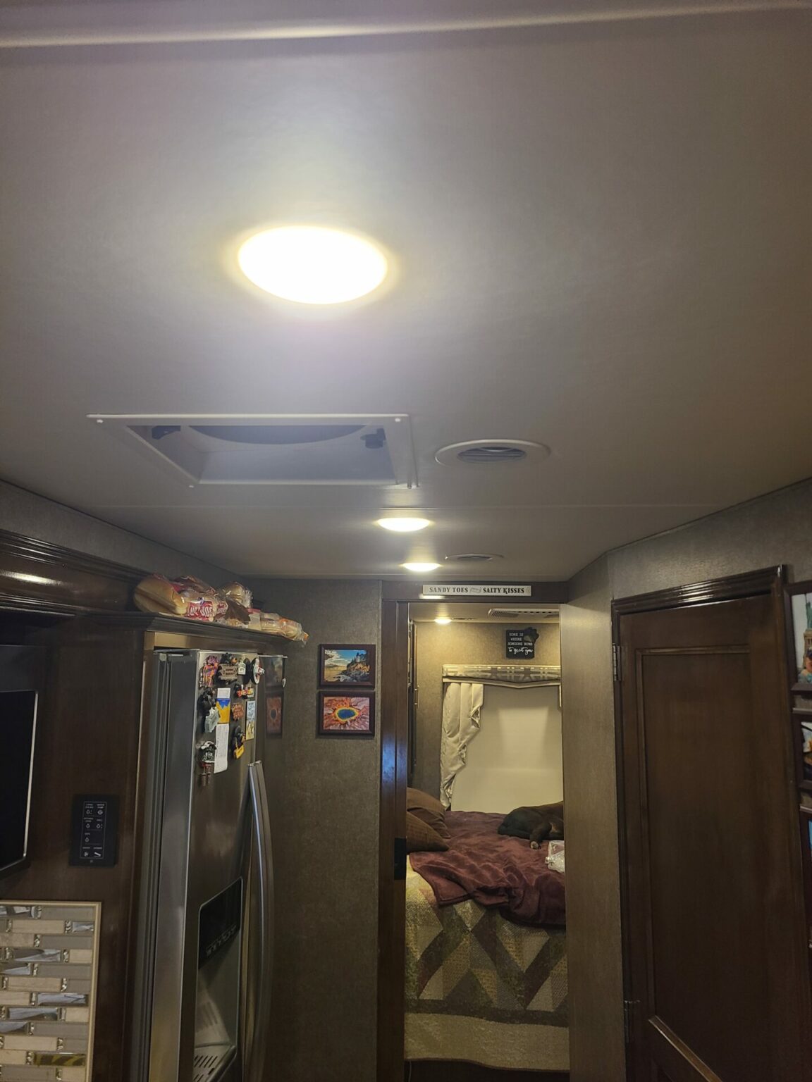Replacing RV LED Ceiling Lights Go FullTime RVing