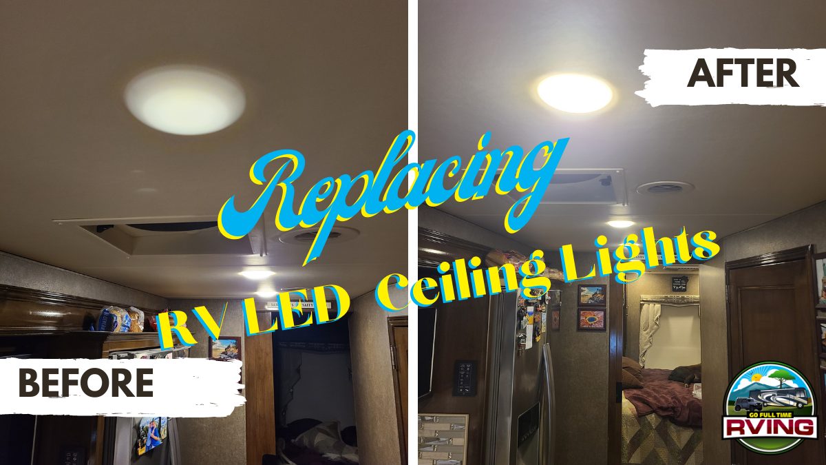 Replacing RV LED Ceiling Lights