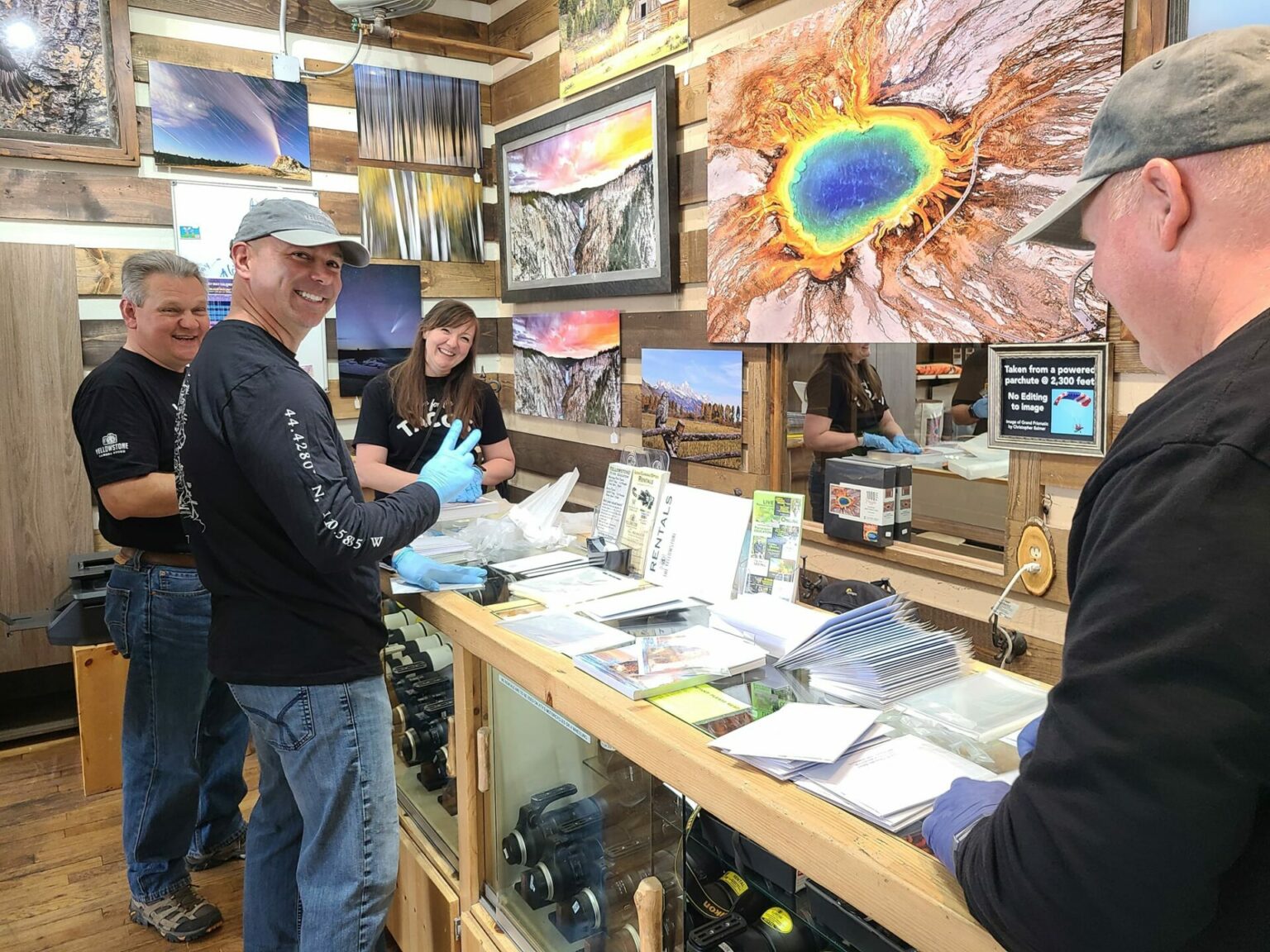 Workamping 4.1 Yellowstone Camera Store West Yellowstone, MT