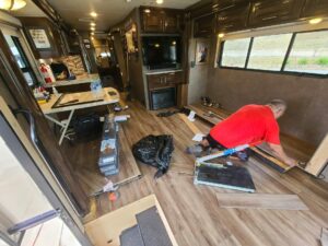 RV Vinyl Plank Flooring