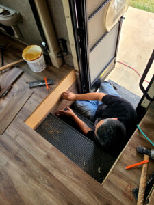 RV Vinyl Plank Flooring