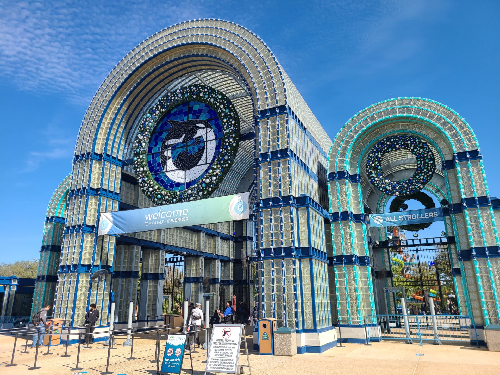 SeaWorld San Antonio Entrance Go Full Time RVing