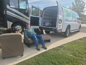 RV Furniture Reupholstery