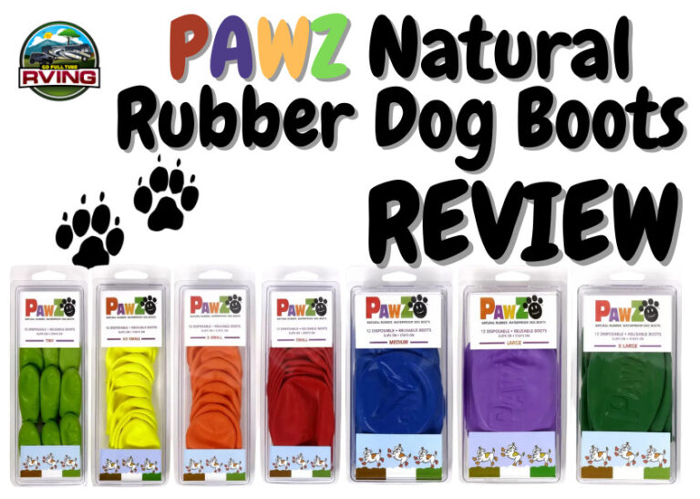 PawZ Natural Rubber Dog Boots Review Go FullTime RVing