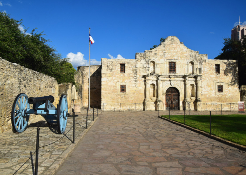 The Alamo Entrance