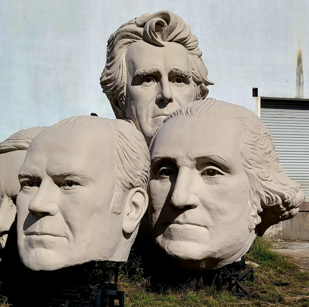 Big President Heads