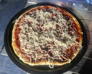 Pizza on the Blackstone Griddle