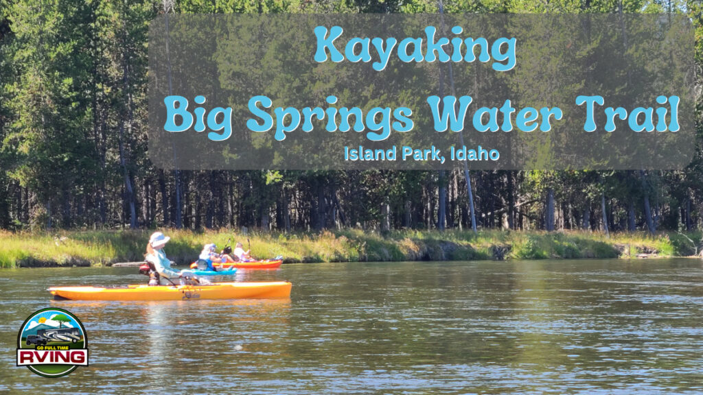 Kayaking Big Springs Water Trail