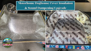 Motorhome Doghouse Cover Insulation
