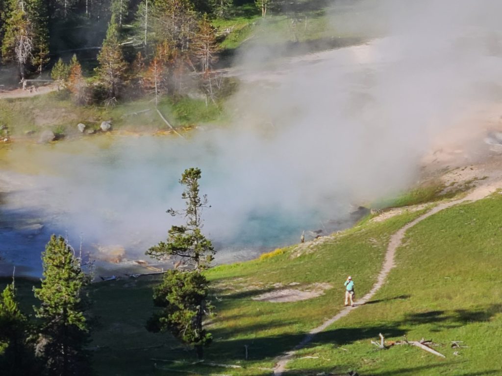 Exploring Imperial Geyser