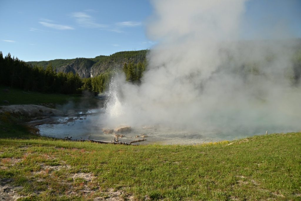 Exploring Imperial Geyser