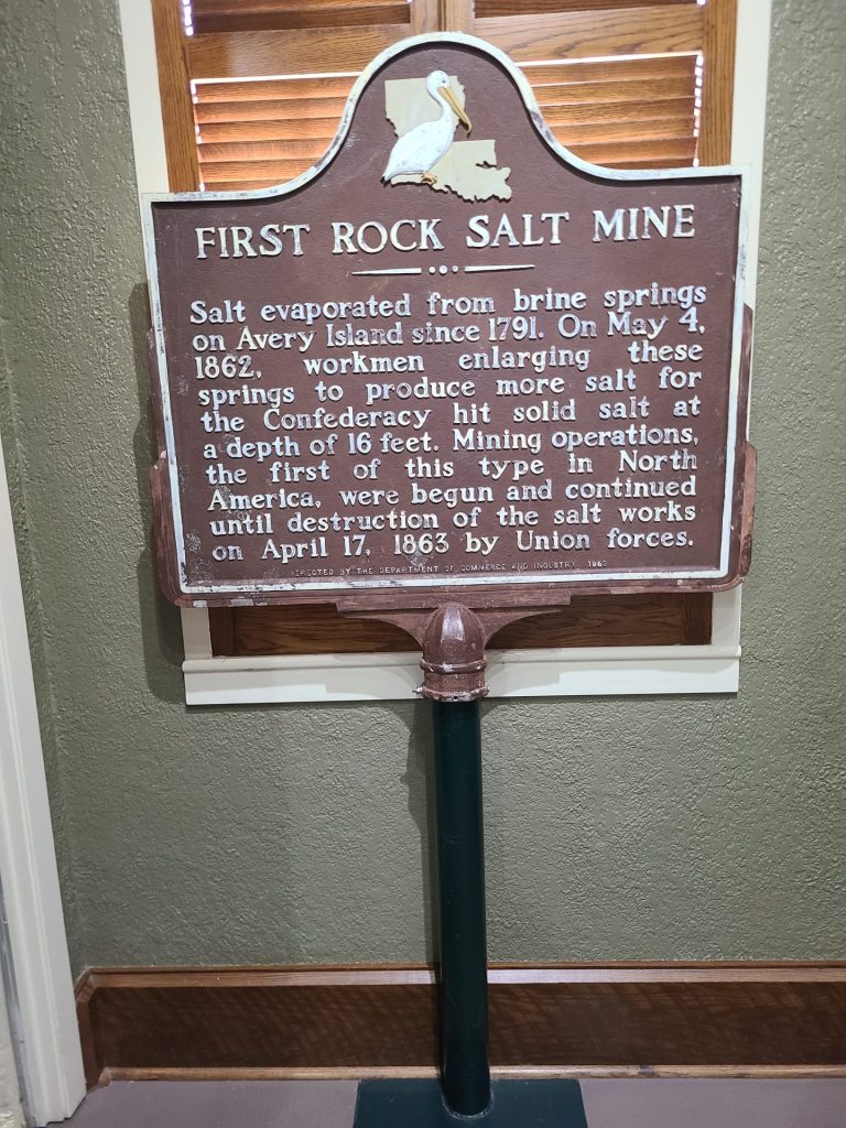 avery island salt mine tour