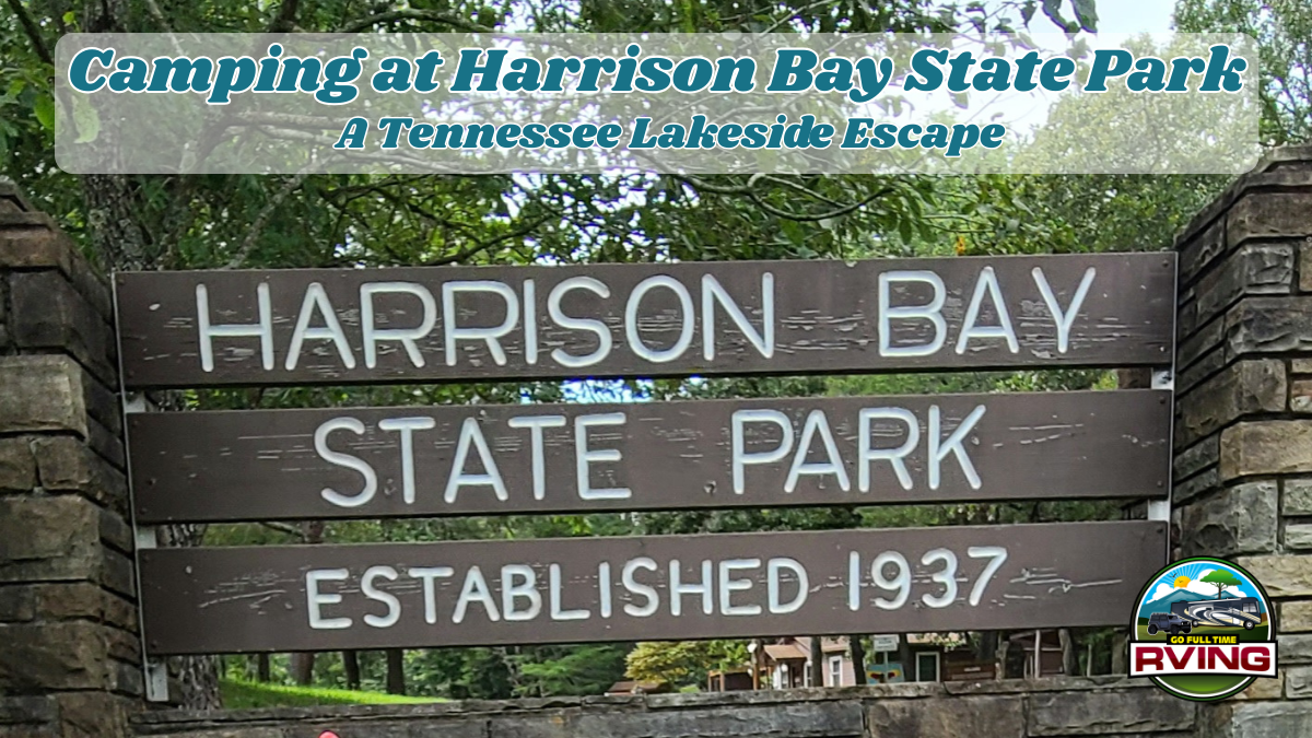 Camping at Harrison Bay State Park