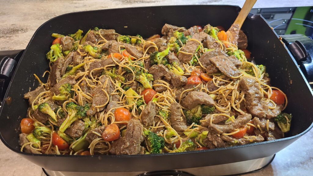 Beef and Broccoli Lo Mein
