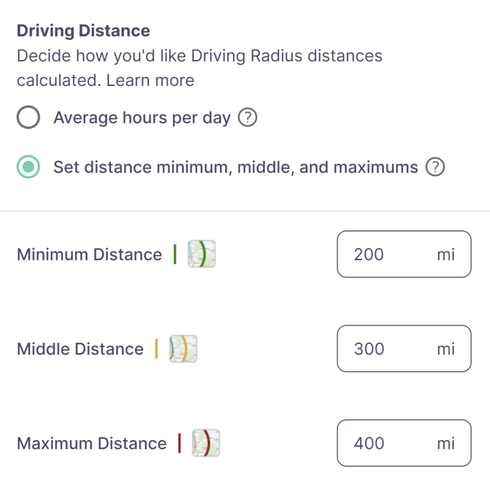 RV Life Pro Driving Distance