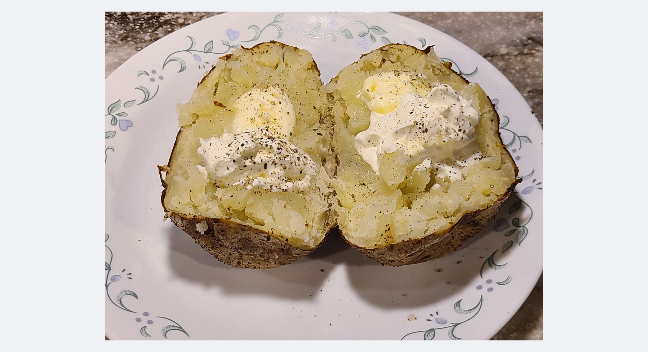 Air Fryer Baked Potato
