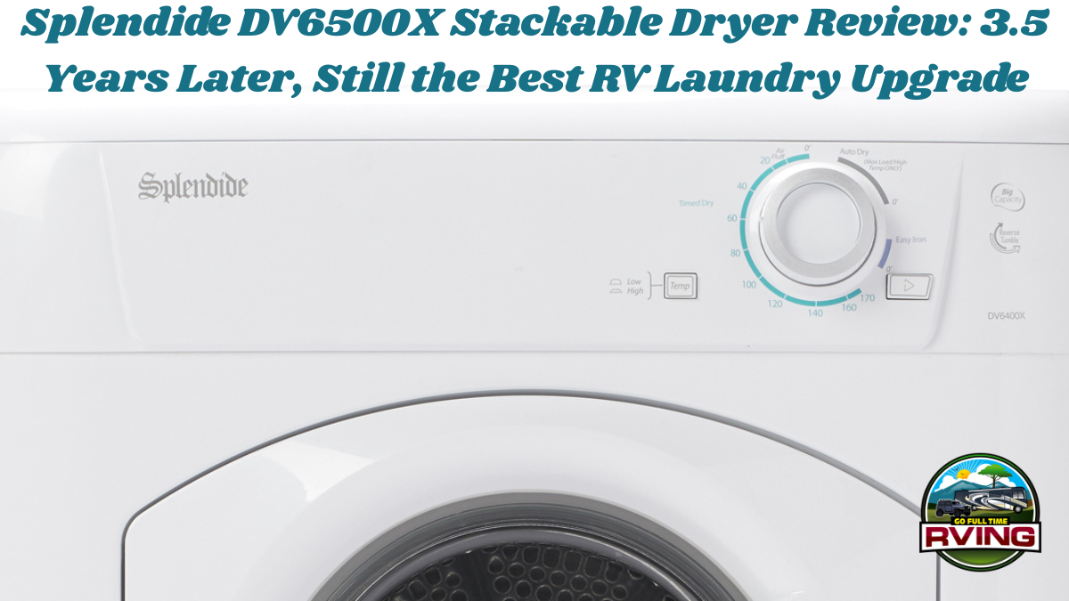 Splendide DV6500X Stackable Dryer Review