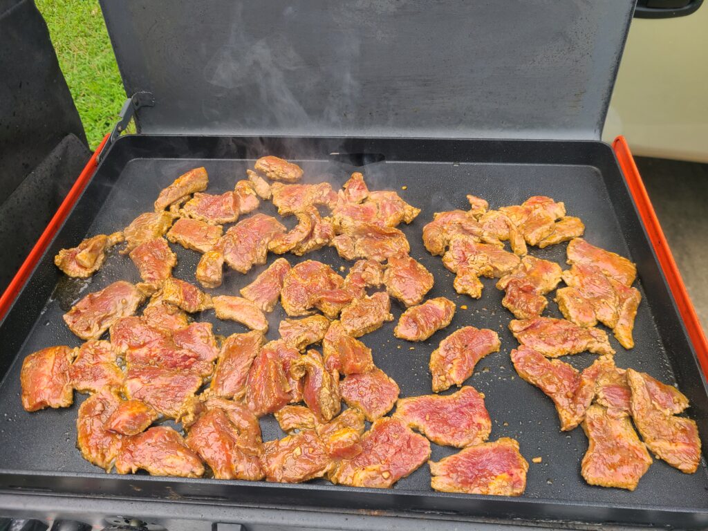 Blackstone Steak Fajitas Recipe