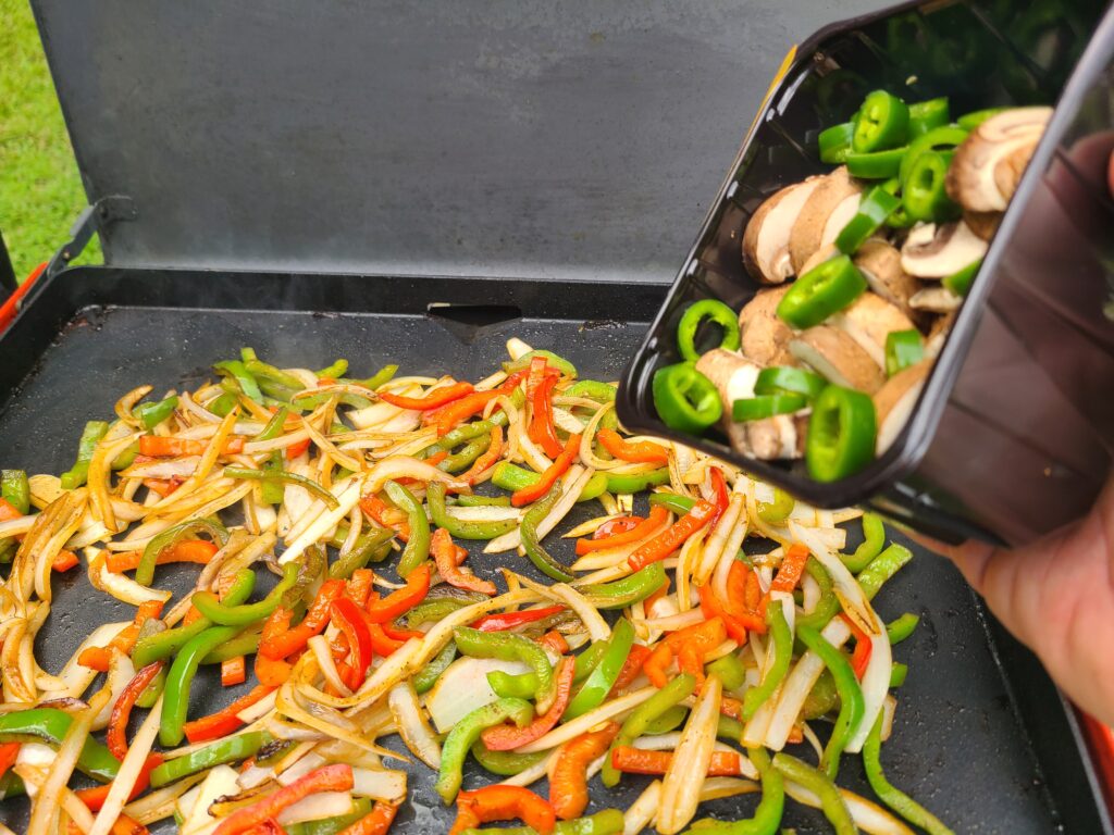 Blackstone Steak Fajitas Recipe