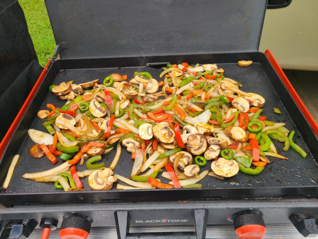 Blackstone Steak Fajitas Recipe