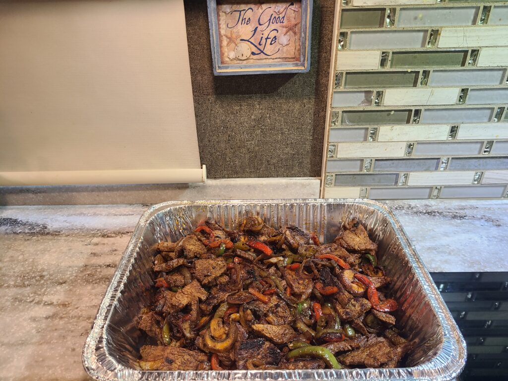 Blackstone Steak Fajitas Recipe