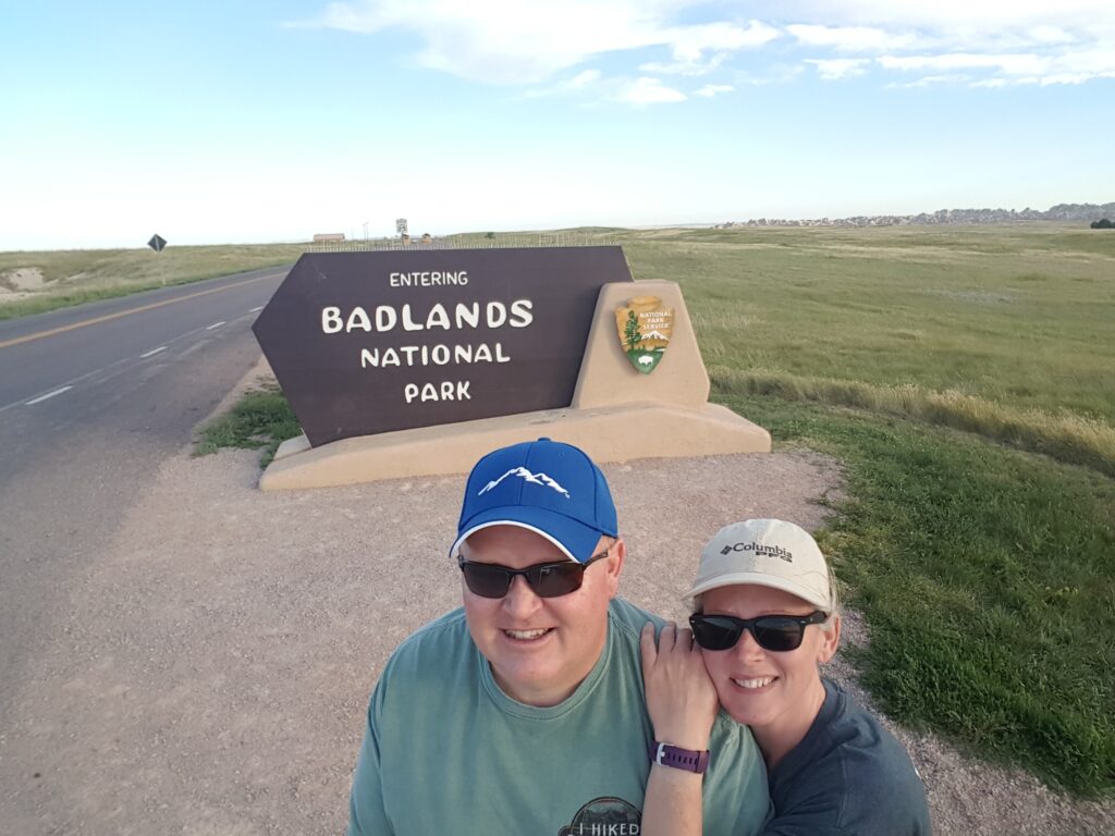 Rob & Lisa at Badlands