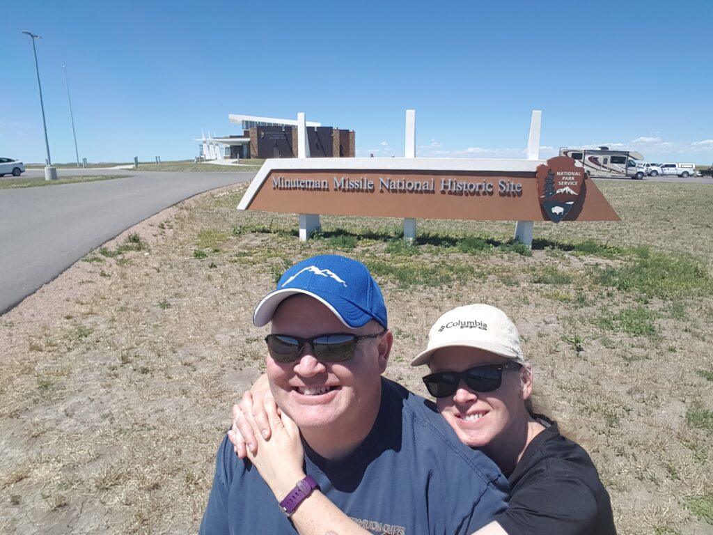 Rob & Lisa at Minuteman Missile National Historic Site