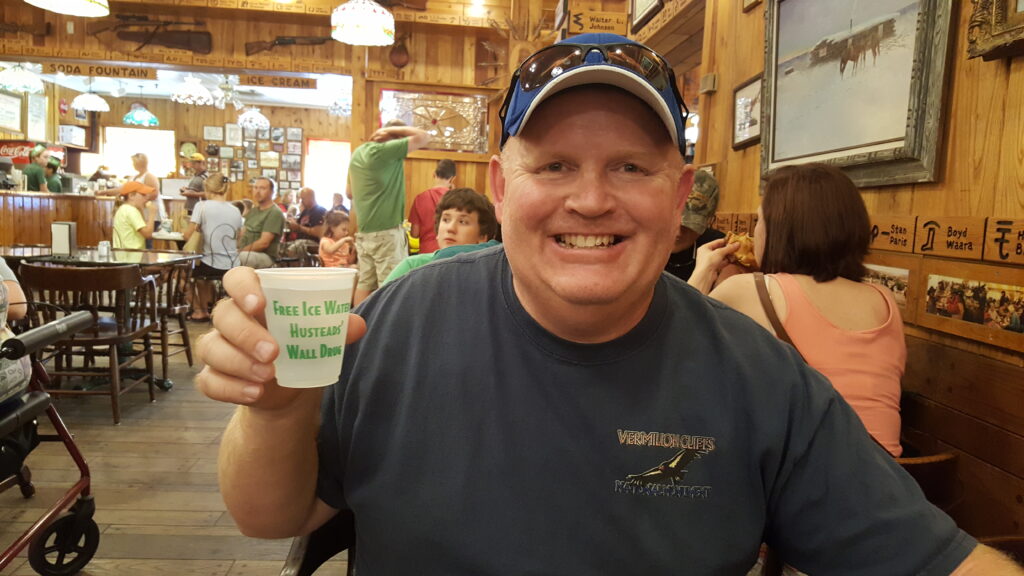 Free Ice Water at Wall Drug