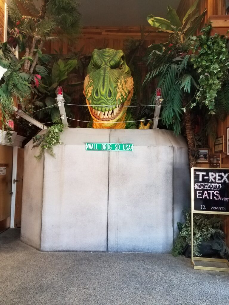 T-Rex at Wall Drug