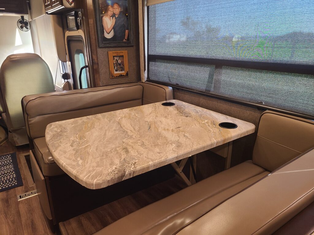 RV Dinette Table Upgrade