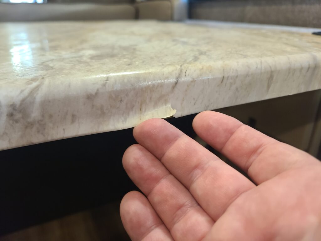 RV Dinette Table Upgrade