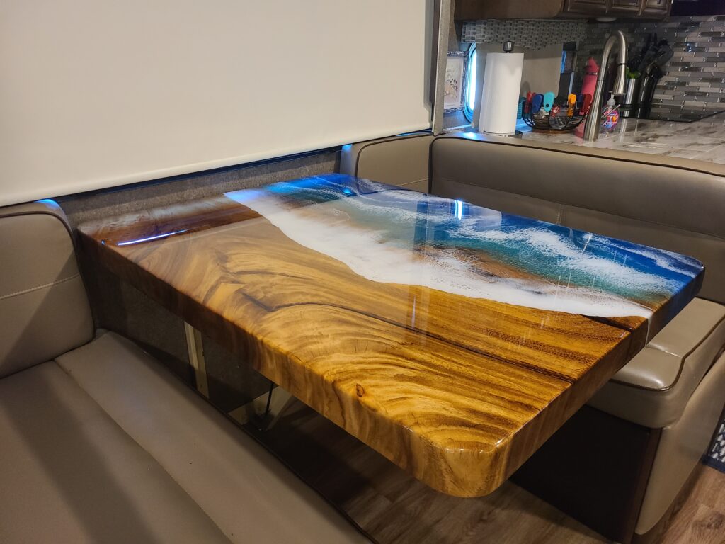 RV Dinette Table Upgrade