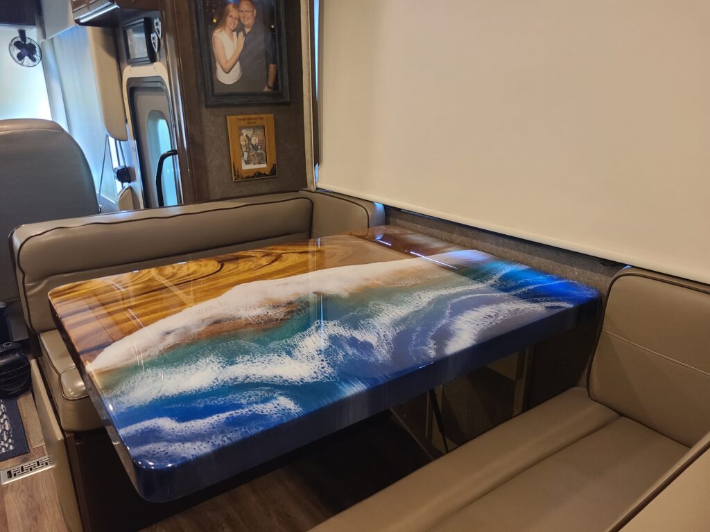 RV Dinette Table Upgrade