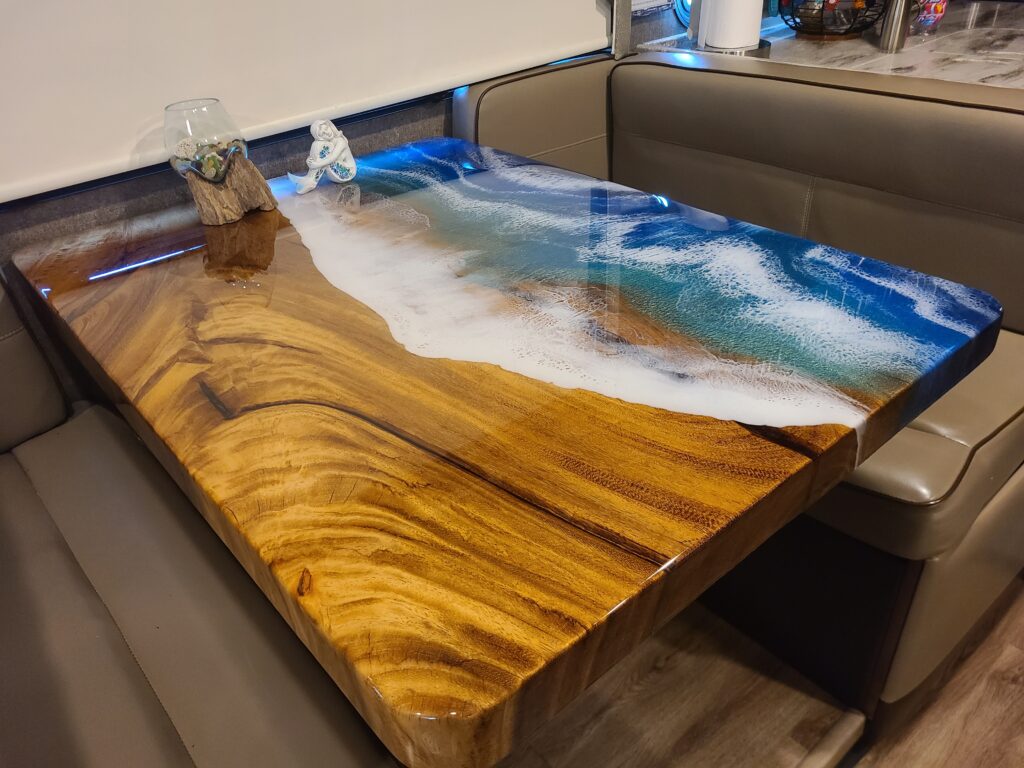 RV Dinette Table Upgrade