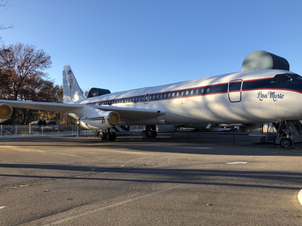 Elvis Presley’s Lisa Marie airplane on display at Graceland