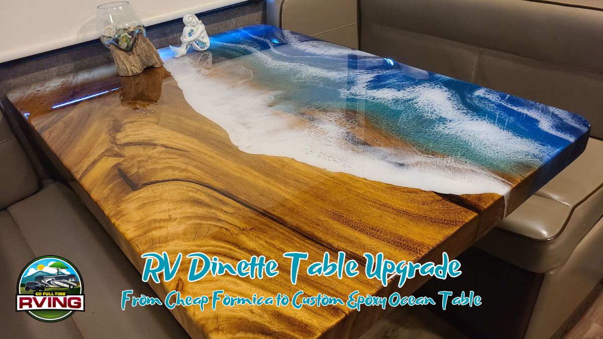 RV Dinette Table Upgrade