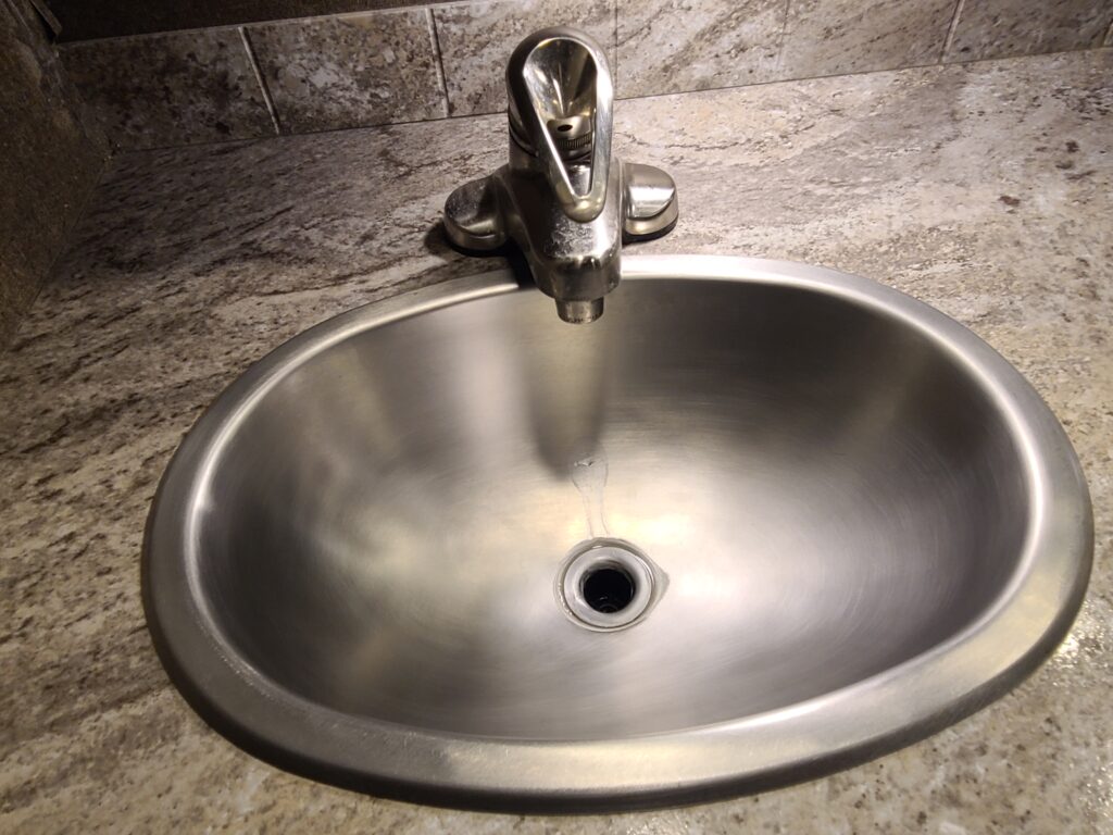 Before Faucet Replacement