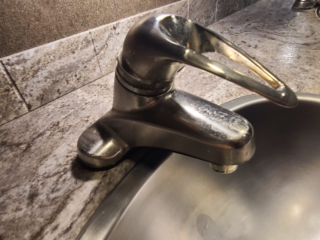 Before Faucet Replacement