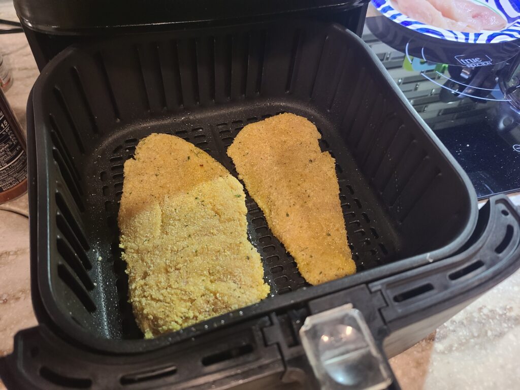 Air Fryer Schnitzel
