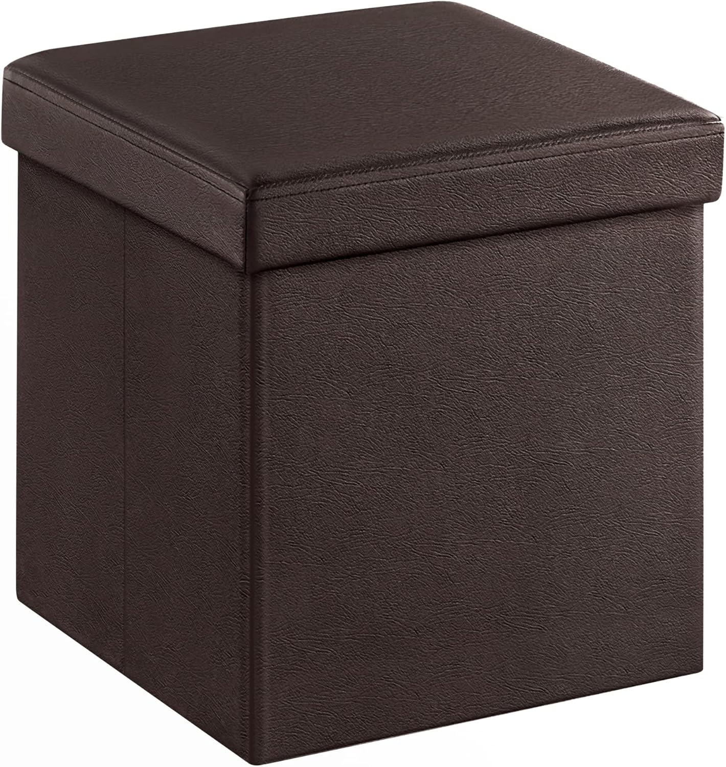 Storage ottoman for RV organization and extra seating