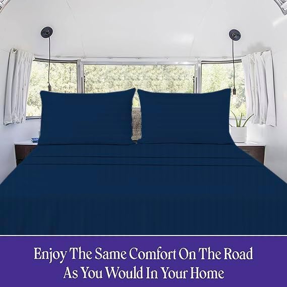 RV king sheet set designed for motorhome mattress